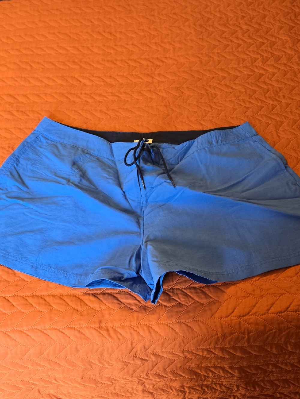 Nautica Bright Blue Athletic Swim Shorts with Drawstring